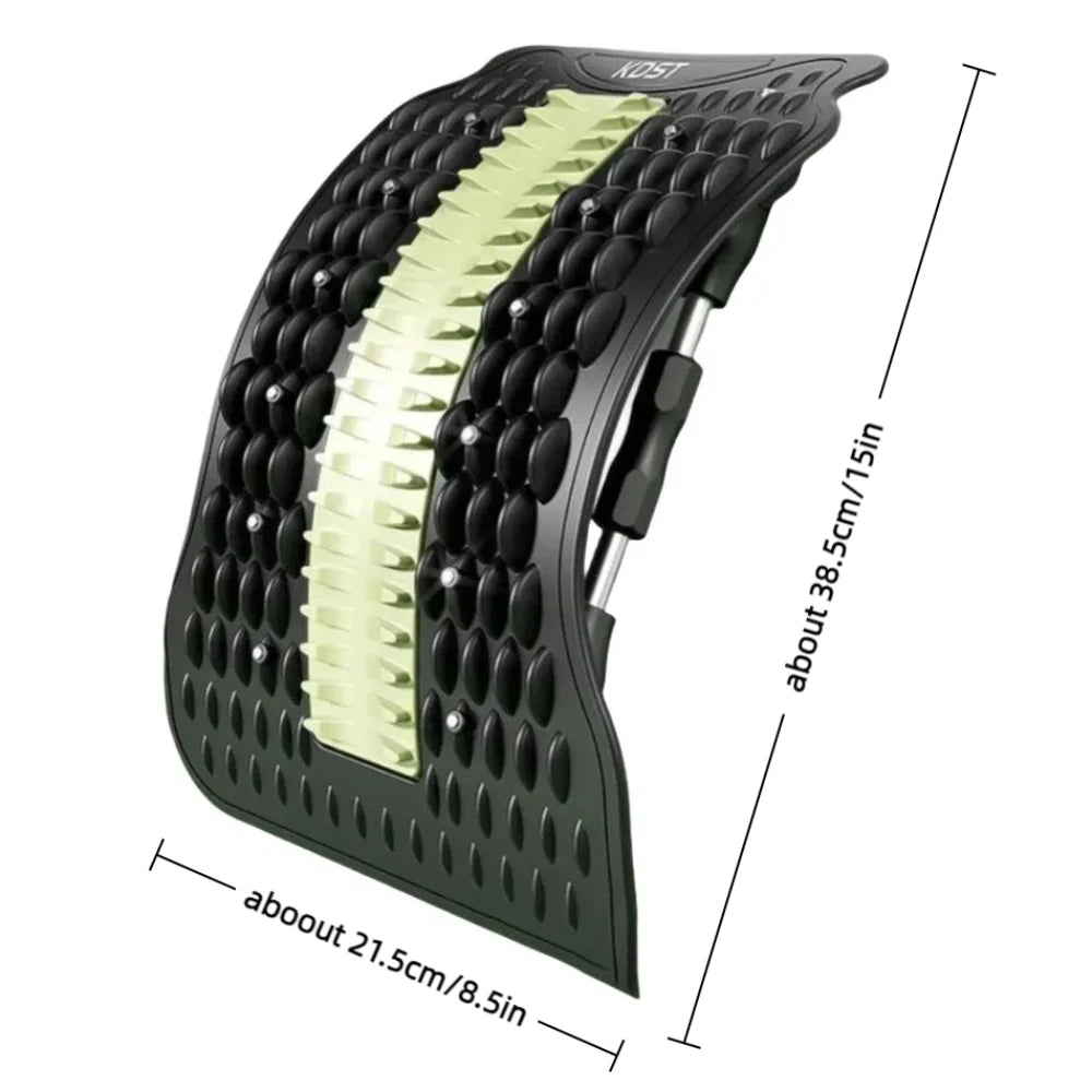 12 Magnets Lumbar Vertebrae Relaxer Humpback Correction Shaping Back Massager Traction Back Pain Relief Back Cracking Device