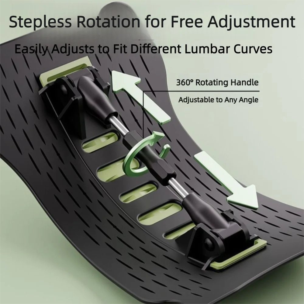 12 Magnets Lumbar Vertebrae Relaxer Humpback Correction Shaping Back Massager Traction Back Pain Relief Back Cracking Device